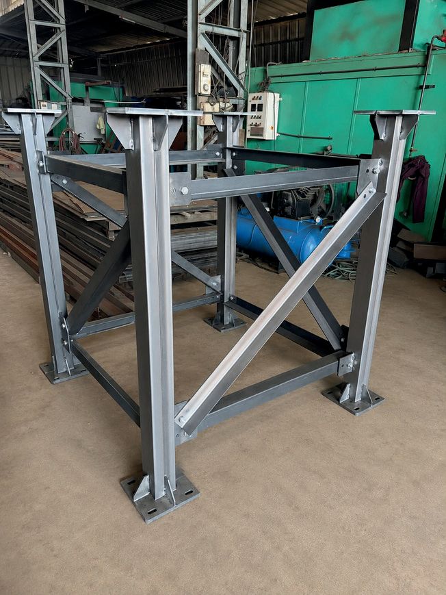 Trestles fabricated by EAZINFRA